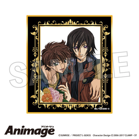 『コードギアス 反逆のルルーシュ』Animageギラギラ色紙 A【202506再販】